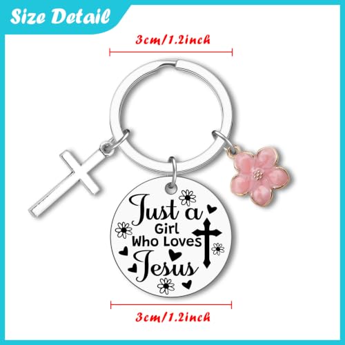 Bible Verse Keyring Inspirational Christian Gifts for Women Girls Daughter