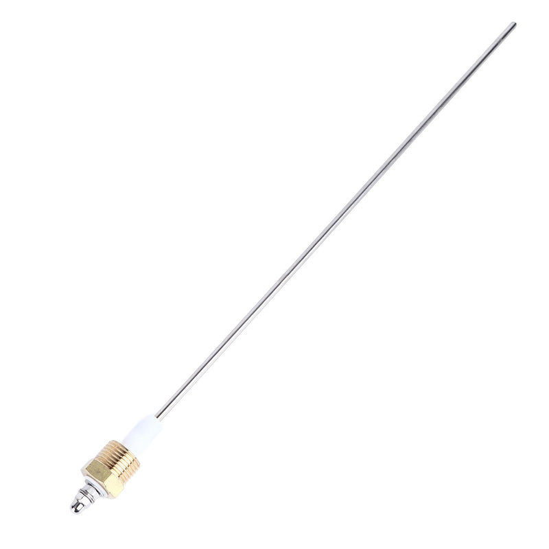 [Australia - AusPower] - Boiler Water Level Probe Sensor Electrode Rod 1 Pin G1/2 Brass PTFE Stainless Steel Sturdy Boiler Sensor Replacement 