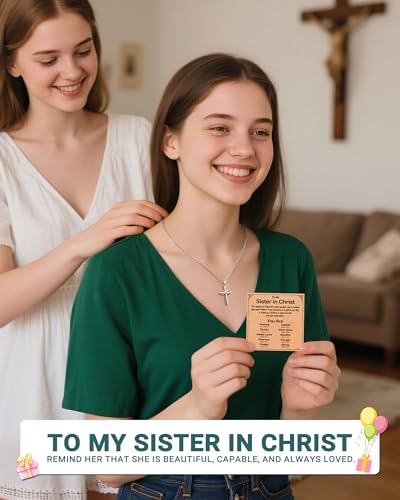 UPROMI To My Friend/Sister in Christ/Granddaughter/Daughter/Niece Gifts To My Sister in Christ