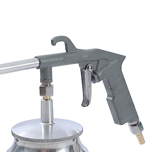 KATSU Paraffin Spray Gun Long Nozzle Paraffin Diesel Air Spray Gun Engine Cleaner with Aluminum Cup and 700CC Tank Capacity 222114