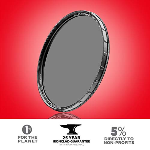 39mm X2 CPL Circular Polarizing Filter for Camera Lenses - AGC Optical Glass Polarizer Filter with Lens Cloth - MRC8 - Nanotec Coatings - Weather Sealed by Breakthrough Photography 39mm