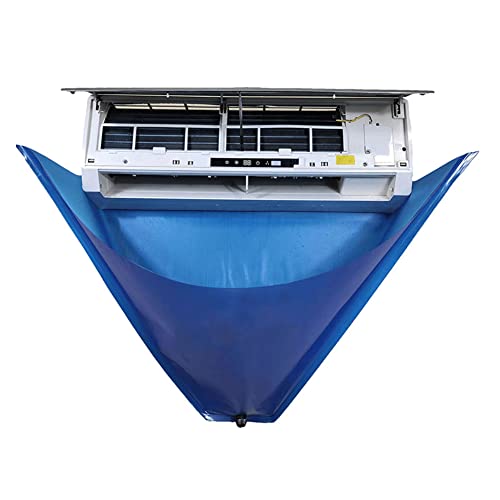 Waterproof Split Air Conditioner Cleaning Kits, Wall Mounted Air Conditioning Dust Washing Clean Cover Air Conditioner Service Bag for 1~1.5P Hanging Air Conditioners