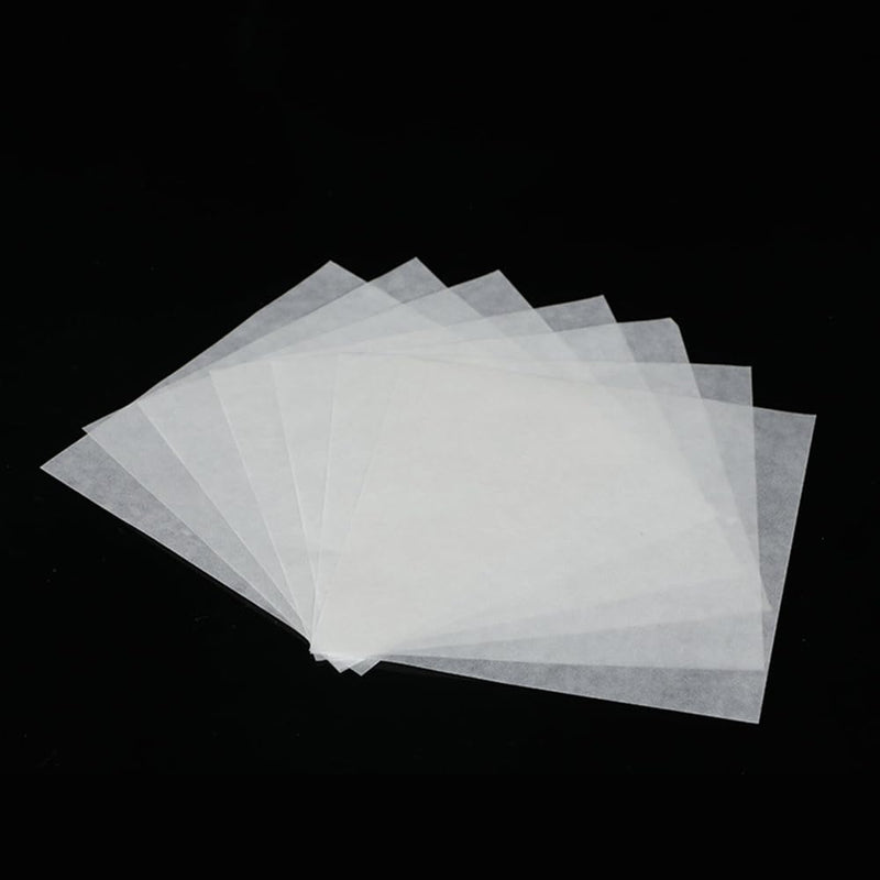 [Australia - AusPower] - 500PCS 75X75mm Non-Absorbent Nitrogen-Free Gloss Paper Sheets Cellulose Weighing Paper Weighing Paper for Scale Measurement Samples Transfer Laboratory Sample Weighing Paper 3 X 3in 
