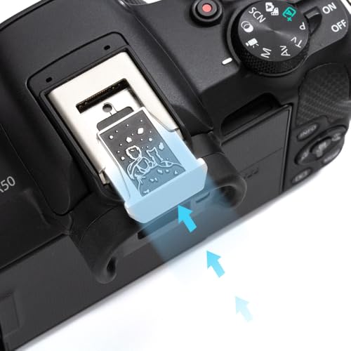 Gazing at the Starry Sky Camera Hot Shoe Cover for Canon EOS R1 R5 Mark II R6 II R6 III R7 R7 Mark II R8 R10 R50 R50 V (for Canon R Series) For Canon R series