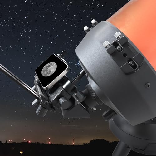 K9 Prism 8x42 Waterproof Monocular Telescope - Bundle with - Universal Cellphone Telescope Durable Adapter Mount