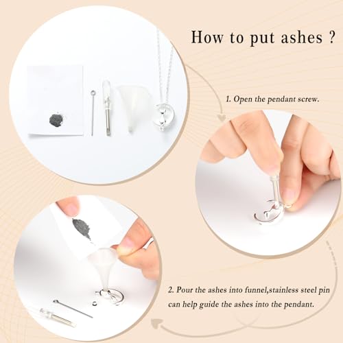 Minicremation Cremation Jewelry Roseflower Urn Necklace for Ashes Cat Pet Memorial Pendant Ash Holder Keepsakes Jewelry Funeral Keepsake Loved Ones Memorial Gift 925 Sterling Silver