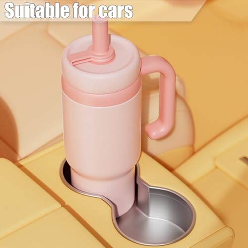 24oz Whale Fountain Tumbler Water Bottle | Leakproof Sippy Cups for Adults and Kids | Stainless Steel Insulated Cup with Weighted Straw & 2 Lids Yellow