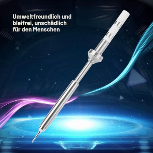 Stainless Steel Soldering Tips Mini Soldering Iron Replacement Tips for TS100 Soldering Iron (TS100-C1)