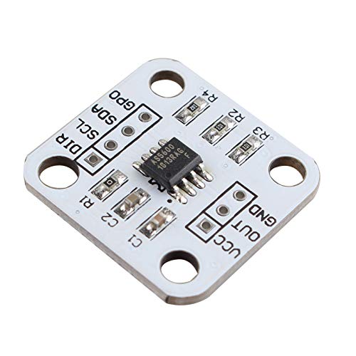 AS5600 Magnetic Encoder Magnetic Induction Angle Measurement Sensor Module Magnetized Encoder 12 bit High Precision with Magnet