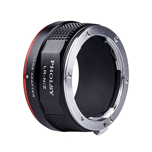 PHOLSY Lens Mount Adapter Compatible with Leica R Lens and Nikon Z Camera Leica R to Nikon Z