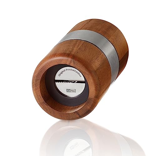 AdHoc Muskato Nutmeg Mill PreciseCutDuo Technology Made With Acacia Wood
