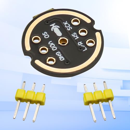 ARCELI INMP441 Omnidirectional Microphone Module, I2S MEMS Interface, High Precision Low Performance Compatible with ESP32 (Pack of 5) 5 Stück