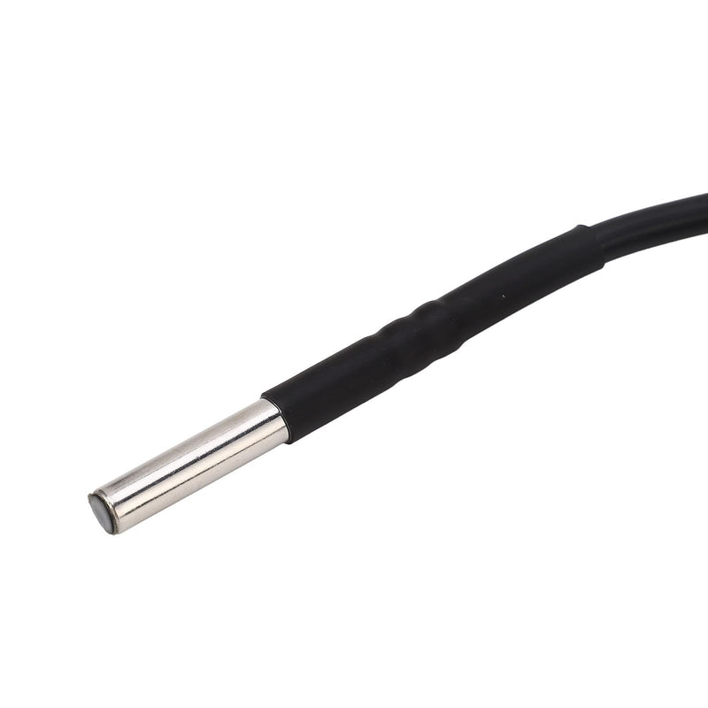 [Australia - AusPower] - Soil Temperature Humidity Sensor Probe Stainless Steel Plastic I2C Interface DC3.3V Integrated PTFE Filter Membrane Operating Condition IP67 