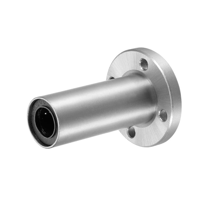 [Australia - AusPower] - uxcell LM12UU Extra Long Round Flange Linear Ball Bearings, 12mm Bore Dia, 21mm OD, 57mm Length (Pack of 2) 