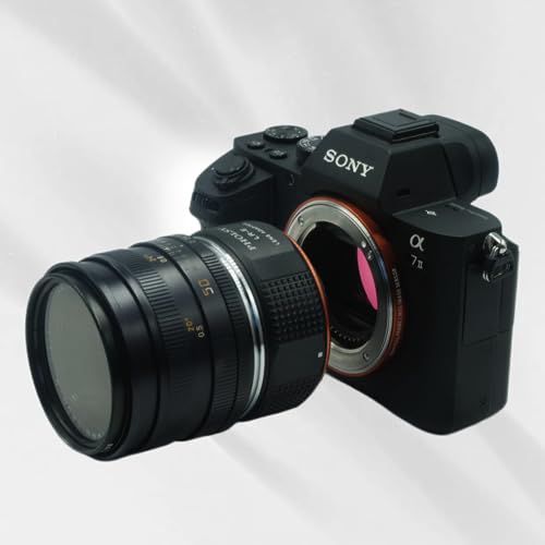 PHOLSY Lens Mount Adapter Manual Focus: Compatible with Leica R Lens to Sony E (NEX) Camera Body Leica R to Sony E