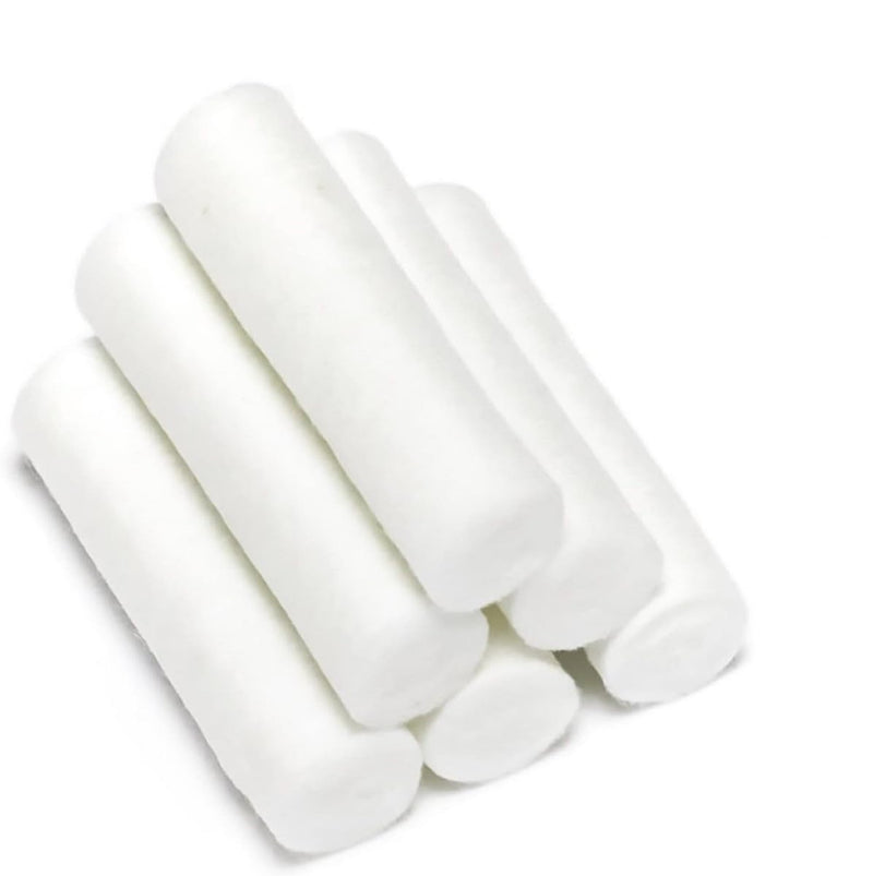[Australia - AusPower] - Premium Dental Cotton Rolls #2 Medium 1.5" x 3/8" Extra Absorbent Non-Sterile Cotton Roll (100 Pack) 100 
