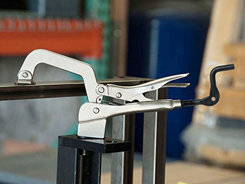 BuildPro PTT956K Inserta Plier, Table Mount Clamp, Rear Crank Handle, 5/8" Insert Diameter, 6-1/8" Throat Depth Throat 6-1/8"/Opening 4-3/4"