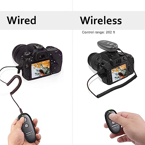 Camera Remote Control Wireless Shutter for Canon EOS RP, R6, Rebel T6, T7