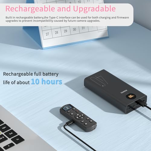 Rechargeable Shutter Release for Nikon Wireless Camera Remote Control Upgrade Black for Nikon