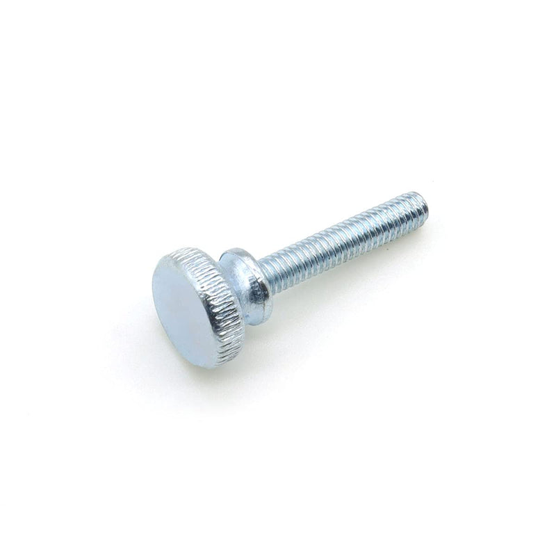 [Australia - AusPower] - 50 Pieces Flat Knurled Head Fully Threaded Thumb Screws Bolts Fastener, Thumbscrew Threaded Knurled Grip Knobs Thumb Screw (M4x20) M4x20 50 