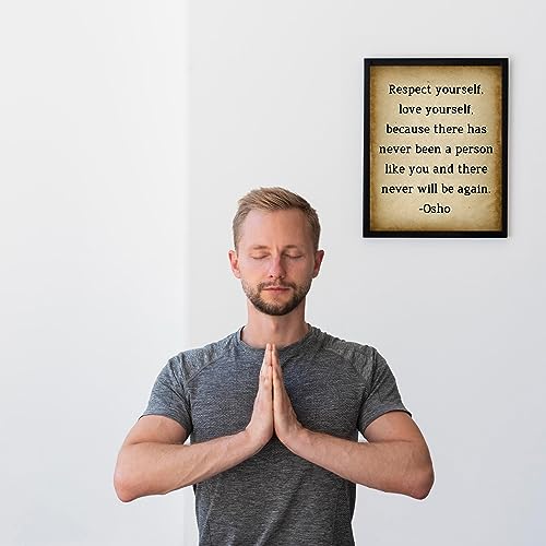Christian Scripture Wall Art, Inspirational Faith Poster, 8x10 Unframed