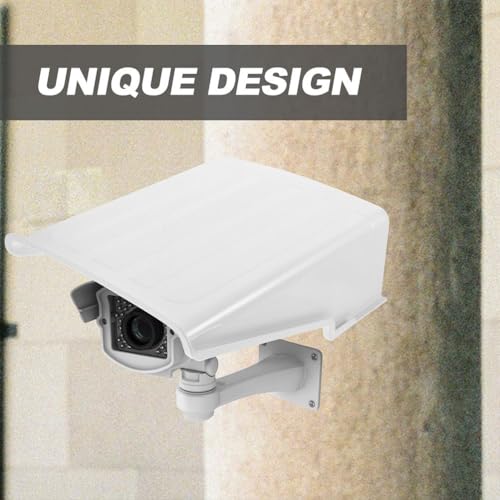 HOMSFOU 2-Pack Outdoor Security Camera Cover Rainproof Camera Guard Universal Cover for Sun Rain Dust Protection Outdoor 10.62 X 10.43 X 3.74 in