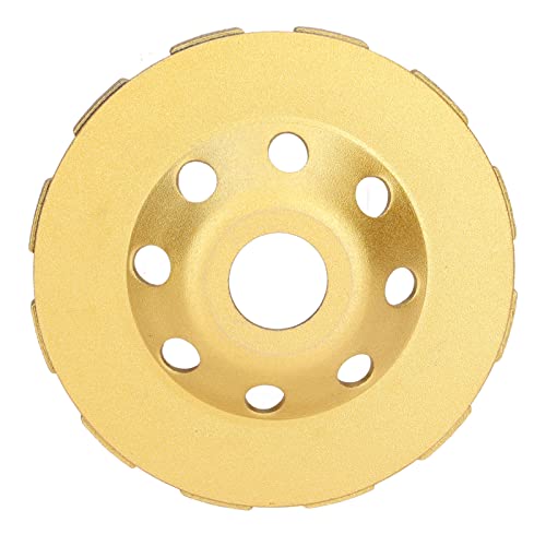 4 inch concrete grinding wheel, 12 segment high performance turbo row diamond pot polishing disc for cement, marble, stone, masonry, concrete, etc