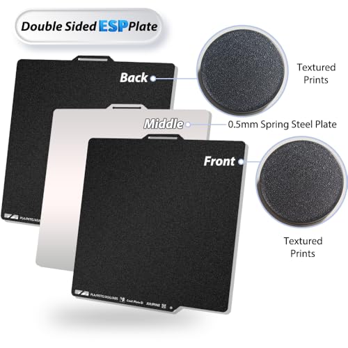2025 launches new power-saving PEI cool plate, 257x257mm texture heatingbed low temperature printing Pla plate for Bambu lab X1/A1/P1S/X1C/X1E/P1P 3D printer