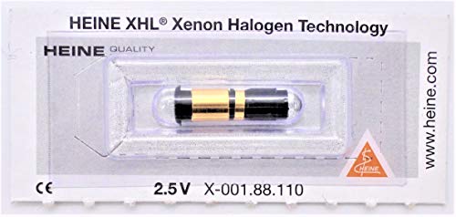 Heine XHL Xenon Halogen Bulb 2.5 V For otoscopes Mini 3000