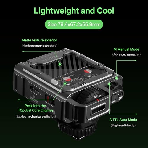 VILTROX Spark Z3-S TTL Camera Flash for Sony Compact Speedlite Spark Z3-S-Gray