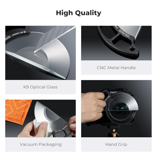 K&F Concept 100mm Handheld Spiral Halo Prism Filter