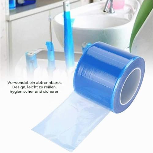 Unihubys Barrier Film Tatto Protective Film – Barrier Film Roll 1200 Sheets 4 x 6 Inch Tattoo Dental Disposable PE Protective Film with Dispenser to Fend Against Infections
