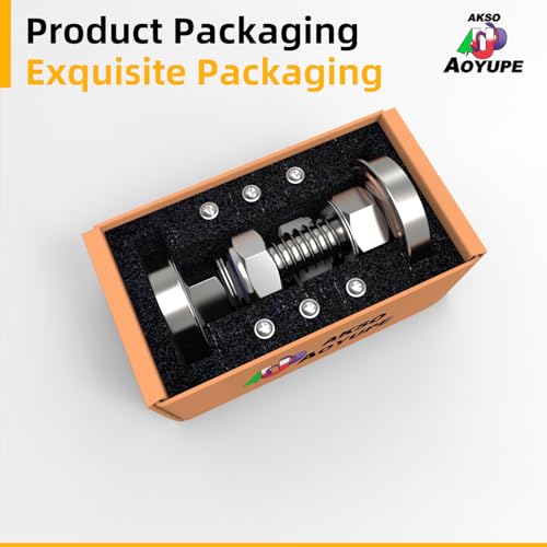 Akso Aoyupe 304 stainless steel integrated shaft valve stem rocker arm bearing assembly with bearing nuts