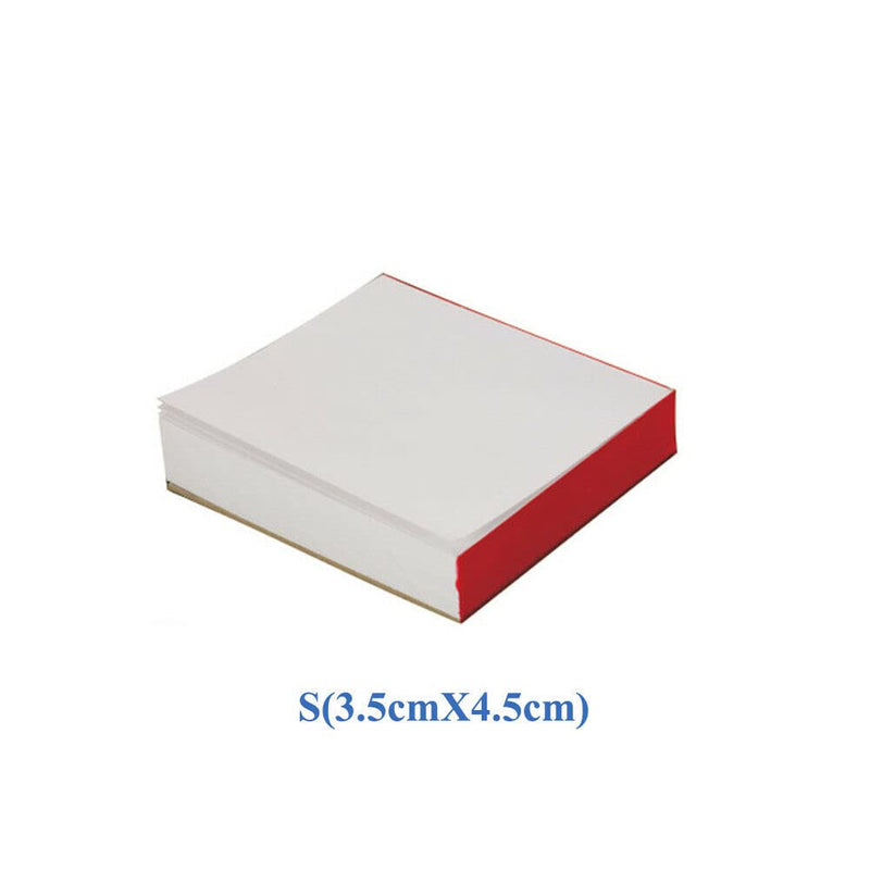 [Australia - AusPower] - SNAWOP Dental Mixing Pads 300 Sheets Poly Coated Disposable Mix Paper Small/Medium/Large (S(3.5 * 4.5cm)) S(3.5*4.5cm) 