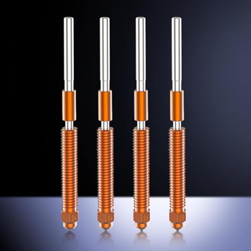 Creality Original K2 Plus Unicorn Quick Swap Nozzle Kit 0.4/0.4/0.6/0.8mm K2 Plus Quick-Swap Nozzles
