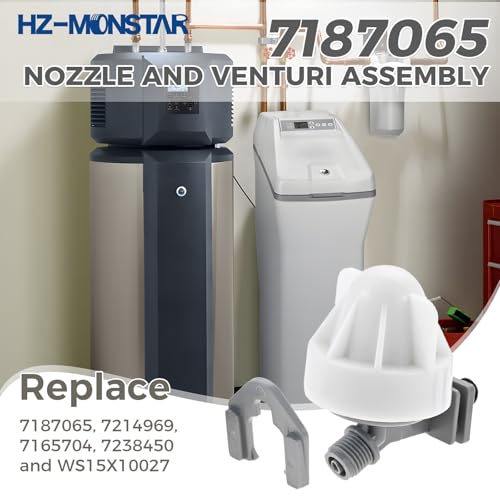 Water Softener Nozzle and Venturi Assembly 7187065