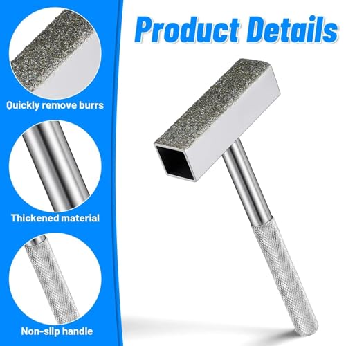 Anhoer 3-Piece Set Grinding Discs Dresser Sharpening Stone Cutter Dressing Tools for Diamonds Diamond Grinding Wheel Dresser 45 x 10 mm for Grinding Deburring Discs Silver | Steintrimmer Abrichtwerkzeuge für Diamanten Diamant-Schleifscheibe Dresser zum...
