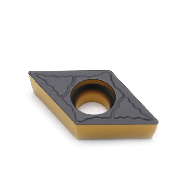 [Australia - AusPower] - CNC Carbide Inserts DCMT32.51 / DCMT11T304PM for Metal Cutting Steel, Semi-Finishing chipbreaker for Turning Cutter, 10 PCS 