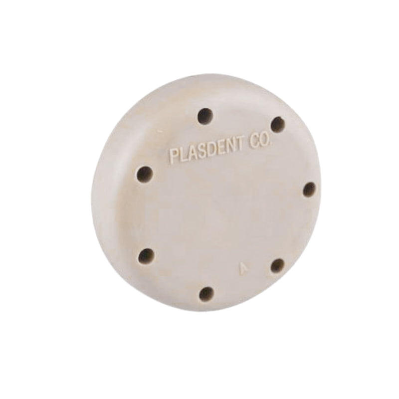 [Australia - AusPower] - 400BSS-1PS Magnetic Dental Bur Block 7-Hole Small Round Vanilla 