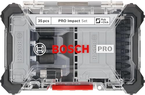 Bosch 35x PRO Impact Screwdriver Bit Set, 35 pcs 35 pcs.