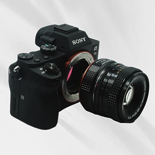 PHOLSY Lens Mount Adapter Compatible with Konica AR Lens and Sony E Camera Konica AR to Sony E