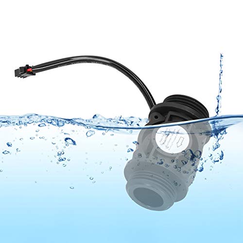 Fafeicy FS400A Water Flow Sensor 1-60L/min Hall Flow Meter for Water Heaters G1 Male Thread Plastic 1.2MPA High Temperature Resistant Flow Sensor with Precision Measurement
