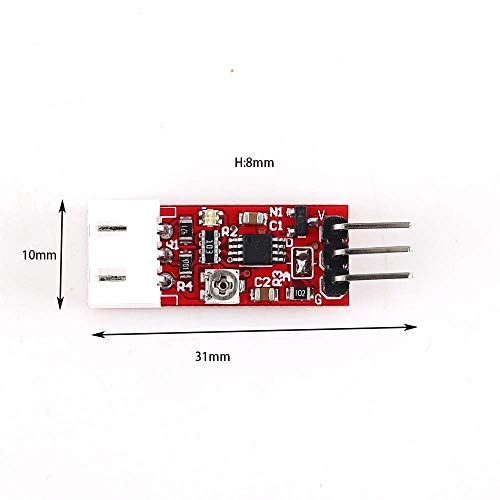 DollaTek 3.3-5V Turbidity Transducer Water Turbidity Module Mixed Water Detection Module for Arduino