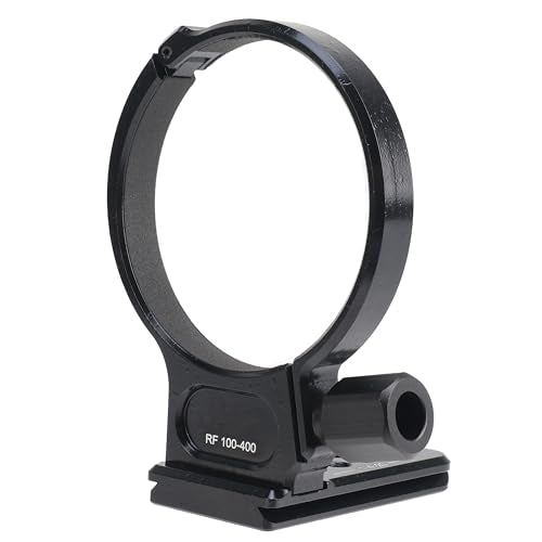 Fotga Lens Collar Tripod Mount Ring Base Stand for Canon RF 100-400mm F5.6-8 is USM Lens with 1/4"-20 3/8"-16 Hole Arca Swiss Mount Base Mount for Tripod Ball Head Clamp Light Stand