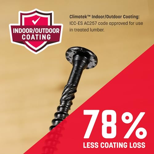 GRK RSS 5/16 x 3-1/8-inch black rugged structural wood screws, 25-piece package