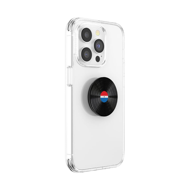[Australia - AusPower] - PopSockets Phone Grip with Expanding Kickstand, Backspin PopSocket, Spinning PopSockets - 45 RPM Vinyl 