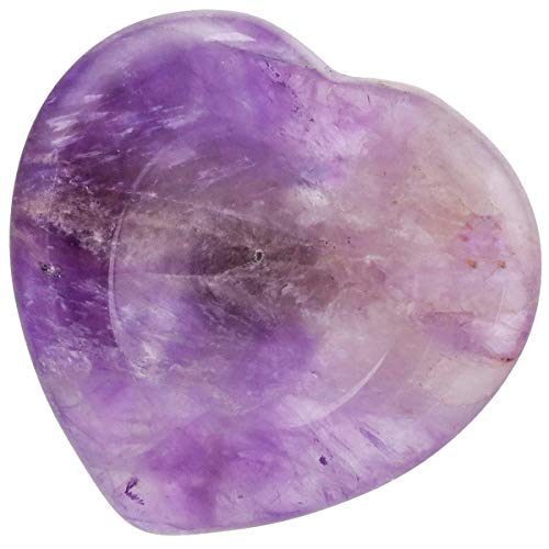rockcloud Pack of 2 Thumb Worry Stone for Anxiety Purple