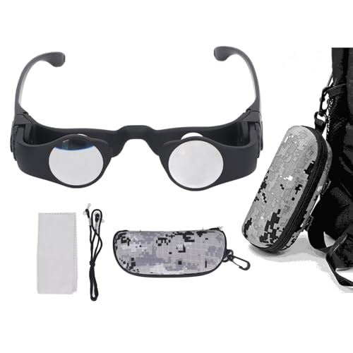 8X Binocular Glasses, Professional Portable Fishing Binoculars HD Optical Lens, Professional Binocular Glasses for Concerts Theater Opera Bird Watching Sports