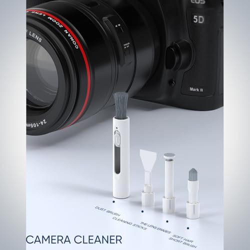 Electronic Cleaning Kit with Screen Spray Wiper and Keyboard Brush