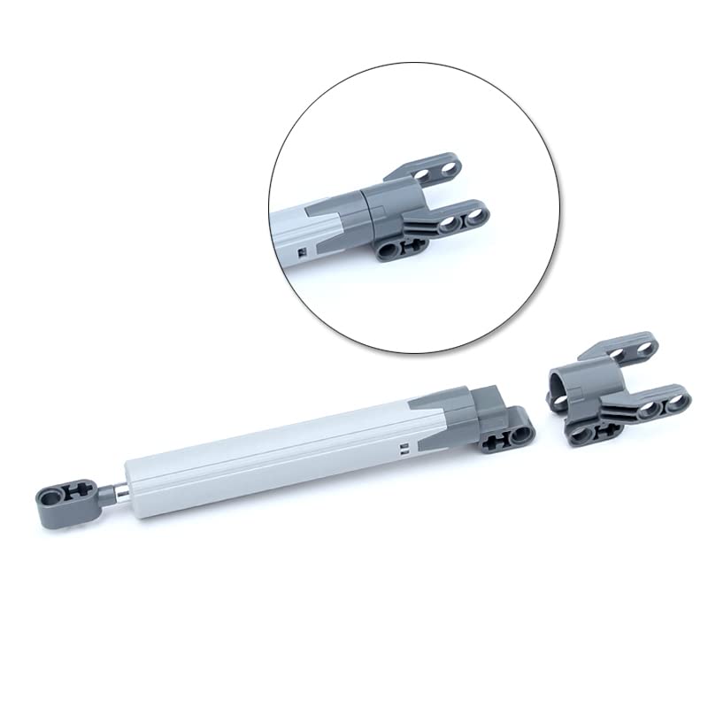 [Australia - AusPower] - 5 Set Technical Linear Actuator Axle and Pin Connector Block compatiable with Technic Parts 